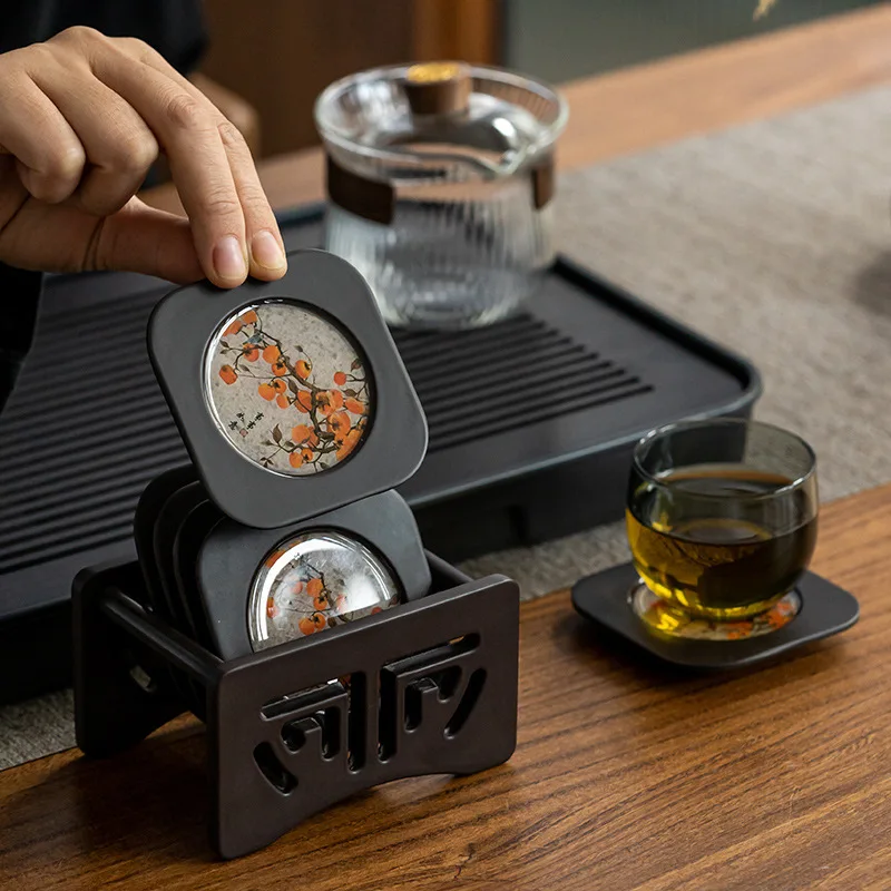 Home electric wood tea cup mat high-end tea set accessories creative insulation and anti slip mat
Home electric wood tea cup mat high-end tea set accessories creative insulation and anti slip mat