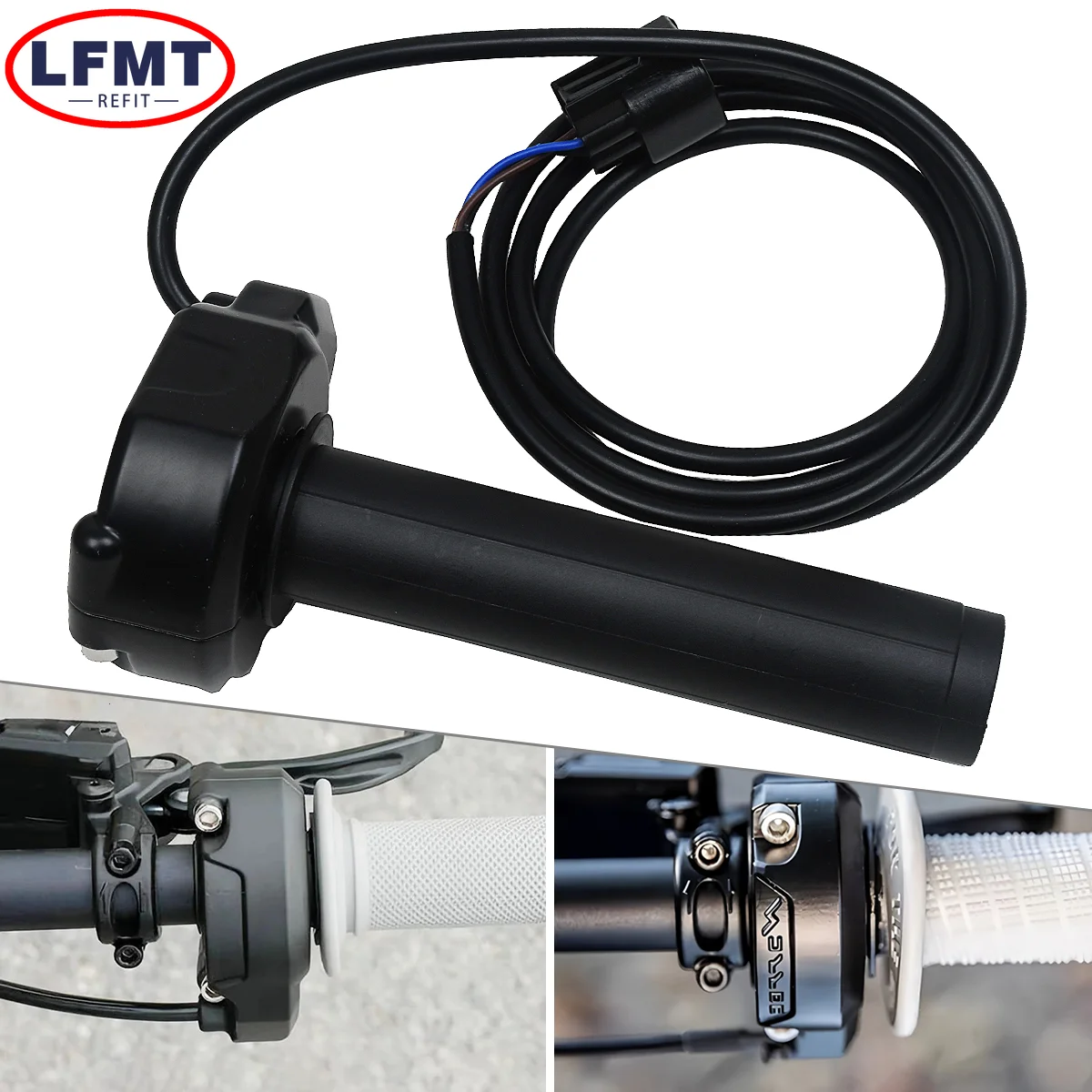 Electric Cross-country Bike Throttle Turn Grip Motorcycle Accessorie Grip For Sur Ron Sur-Ron Light Bee X S For Segway X260 X160
Electric Cross-country Bike Throttle Turn Grip Motorcycle Accessorie Grip For Sur Ron Sur-Ron Light Bee X S For Segway X260 X160
