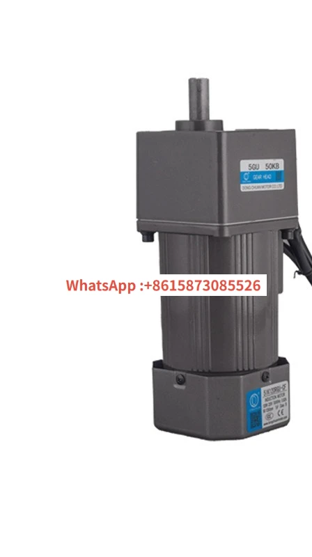 Variable speed forward and reverse adjustable speed motor 15w-400w small adjustable speed AC gear reduction motor
Variable speed forward and reverse adjustable speed motor 15w-400w small adjustable speed AC gear reduction motor