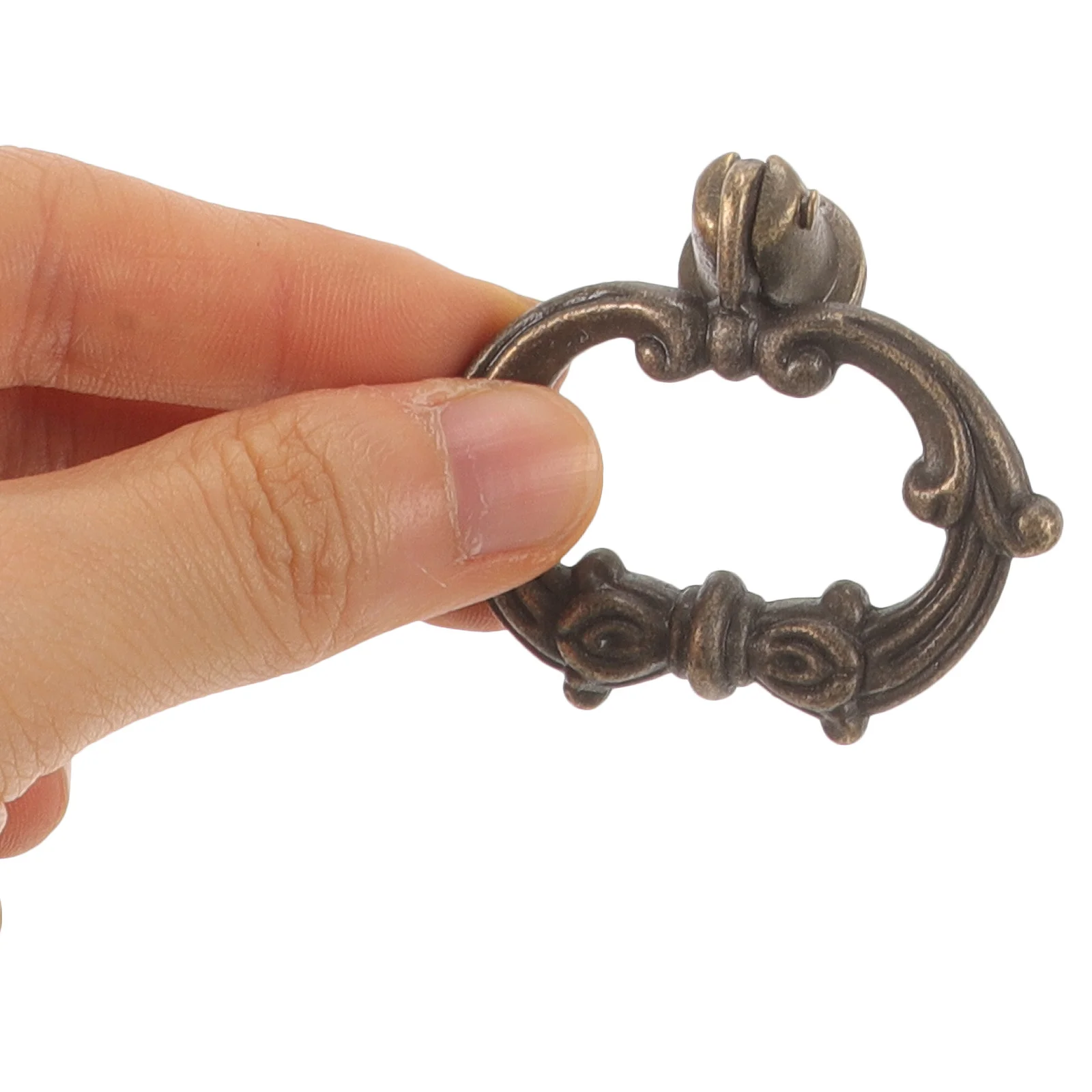 4Pcs Metal Drawer Pull Handles Bronze Finish Cabinet Knobs for Bookcase Shoe Cabinet Renovation Vintage Pull Handle
4Pcs Metal Drawer Pull Handles Bronze Finish Cabinet Knobs for Bookcase Shoe Cabinet Renovation Vintage Pull Handle