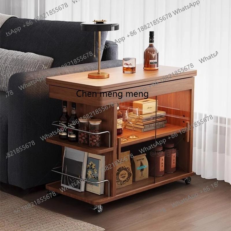 Medieval solid wood folding coffee table living room home multi-functional movable cart side table
Medieval solid wood folding coffee table living room home multi-functional movable cart side table
