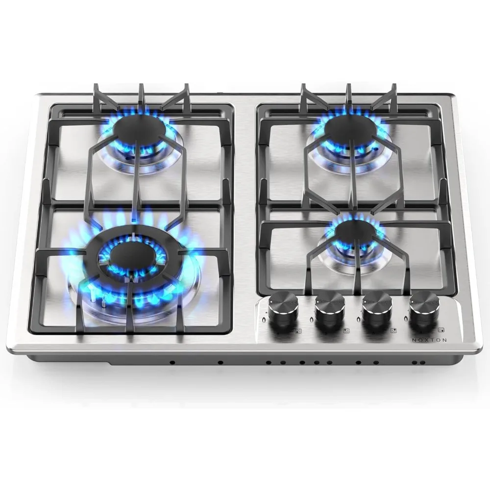 Газовая варочная панель Noxton, 24-дюймовая, 4 конфорки, верхняя часть плиты, встроенная газовая варочная панель с двойным топливом, защита от пламени, предотвращает утечку газа, St
Газовая варочная панель Noxton, 24-дюймовая, 4 конфорки, верхняя часть плиты, встроенная газовая варочная панель с двойным топливом, защита от пламени, предотвращает утечку газа, St
