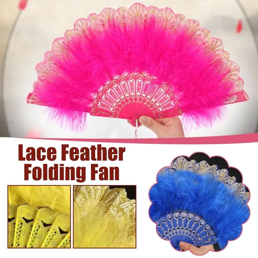 Colors Folded Feather Fan Classical Nostalgia Lace Feather Fan DIY Feather Folding Fan Dark Lace Feather Fan Wedding Decoration
Colors Folded Feather Fan Classical Nostalgia Lace Feather Fan DIY Feather Folding Fan Dark Lace Feather Fan Wedding Decoration