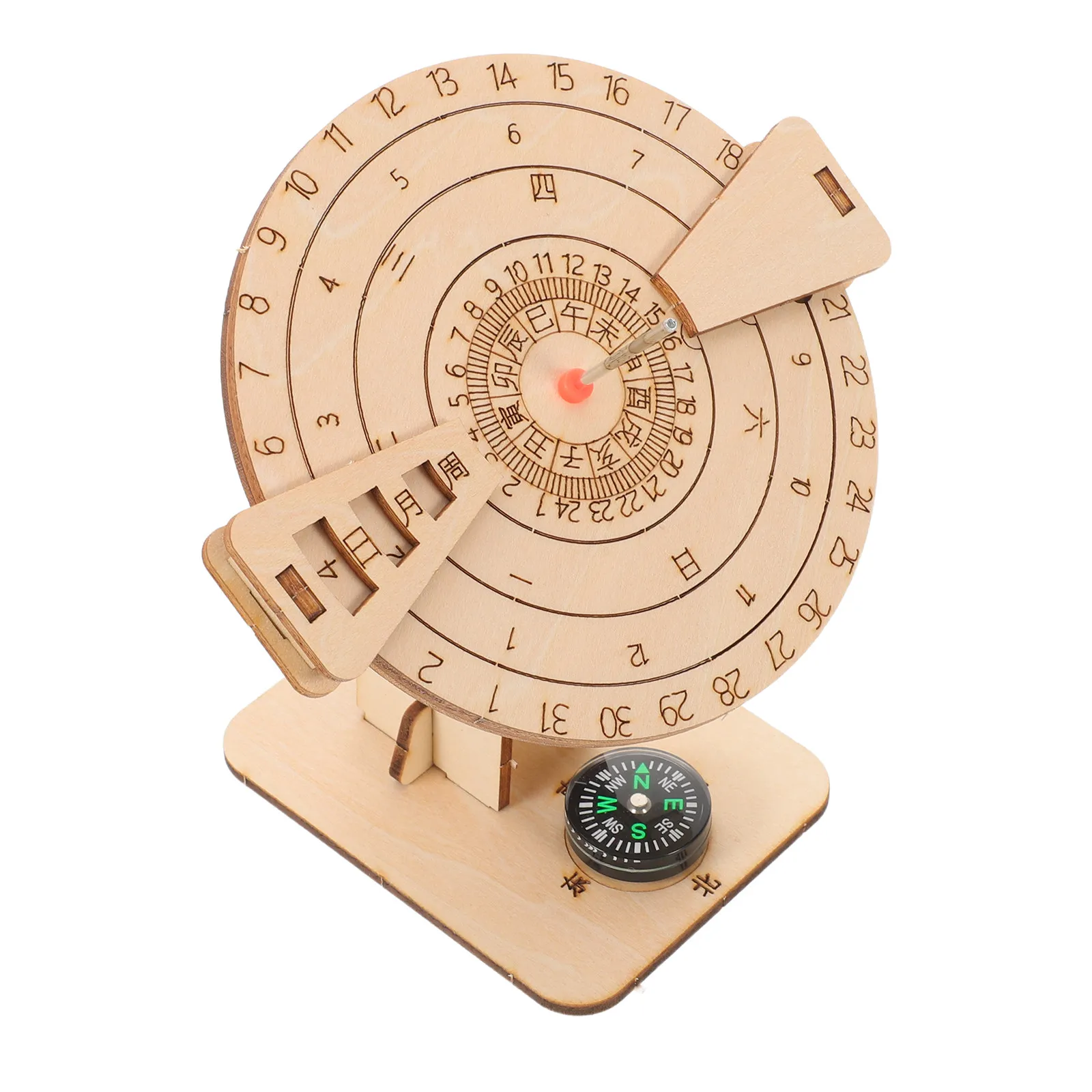 2Pcs Core Educational Equatorial Sundial Ancient Timekeeper Science Project Classroom Garden Decor DIY Handmade Wooden
2Pcs Core Educational Equatorial Sundial Ancient Timekeeper Science Project Classroom Garden Decor DIY Handmade Wooden