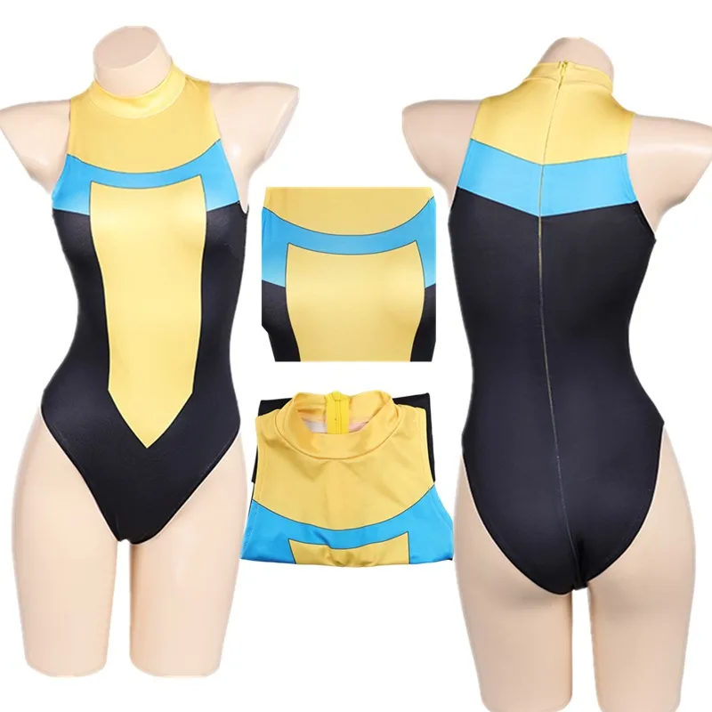 Invincible Cosplay Mark Grayson Swimsuit Costume 2025 Adult Women Jumpsuit Swimswear Outfits Halloween Carnival Party Suit
Invincible Cosplay Mark Grayson Swimsuit Costume 2025 Adult Women Jumpsuit Swimswear Outfits Halloween Carnival Party Suit