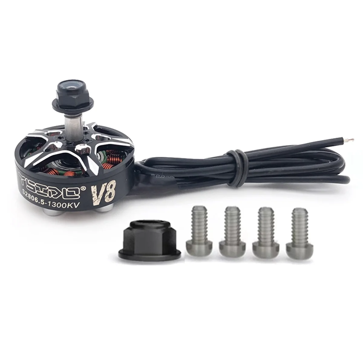 M85K 4Pcs 2806.5 1300KV V8 Brushless Motor 3-6S FPV Motor for 6/710 Inch FPV Racing Drone Freestyle Muticopter RC Plane
M85K 4Pcs 2806.5 1300KV V8 Brushless Motor 3-6S FPV Motor for 6/710 Inch FPV Racing Drone Freestyle Muticopter RC Plane