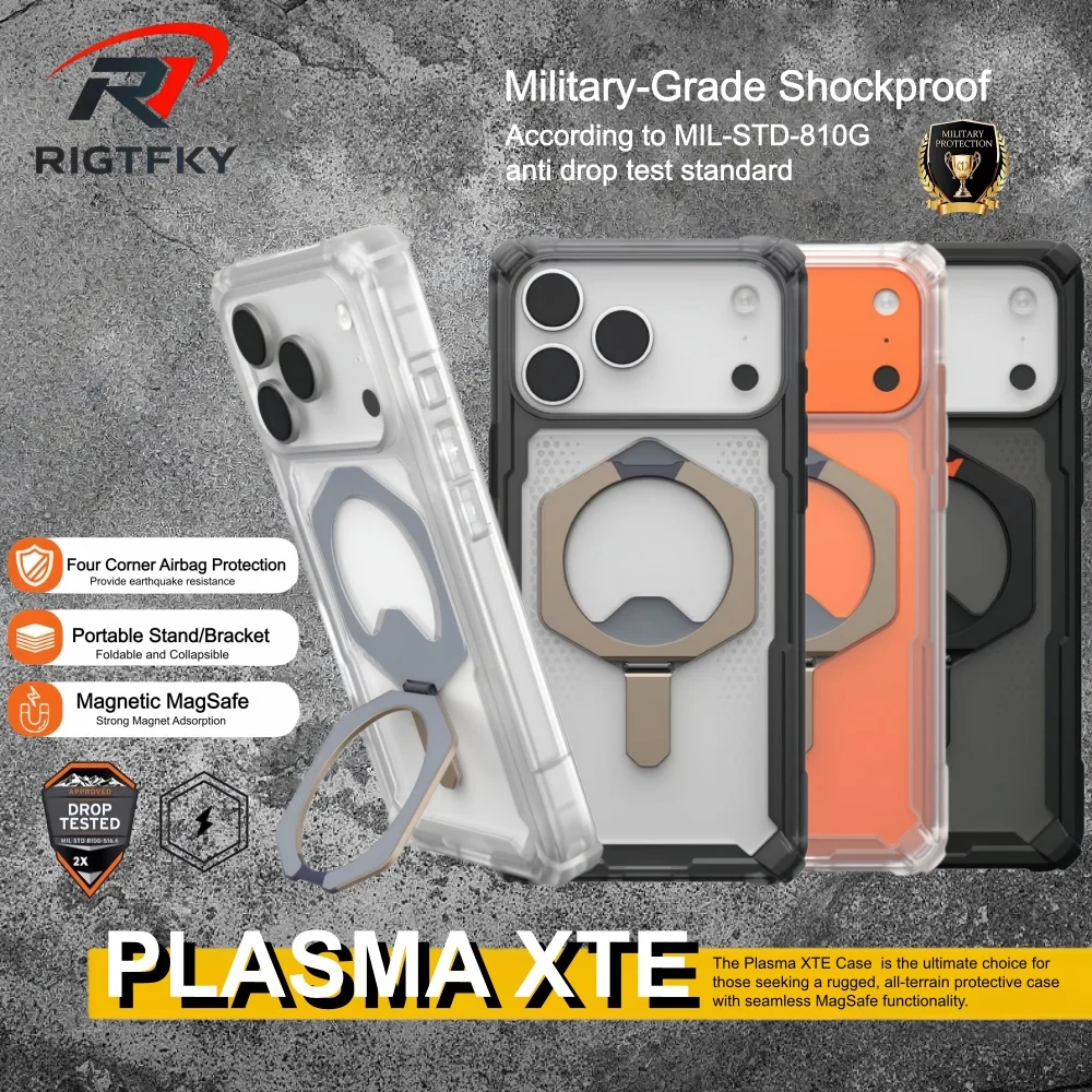 Magnetic Kickstand Shockproof Phone Case For for Apple iPhone 17 Pro Max Air 16 15 14 13 12 Rugged Armor MagSafe Bracket Cover
Magnetic Kickstand Shockproof Phone Case For for Apple iPhone 17 Pro Max Air 16 15 14 13 12 Rugged Armor MagSafe Bracket Cover