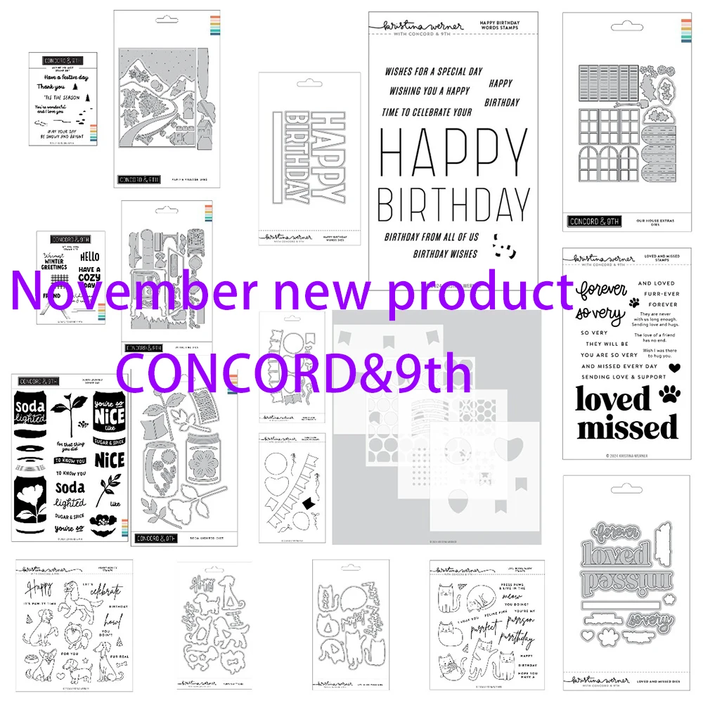 Happy Birthday Words Sentiment Stamps and Dies Banner and Balloons Cut Die Stamps Stencils Set DIY Scrapbooking Cards Handmade
Happy Birthday Words Sentiment Stamps and Dies Banner and Balloons Cut Die Stamps Stencils Set DIY Scrapbooking Cards Handmade