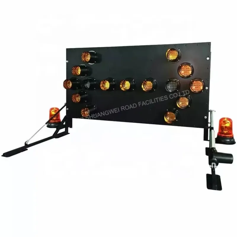 Traffic Control Management Vehicle Light Emitting Diode Arrow Board Truck Mounted Arrow Panel with Actuator Controller
Traffic Control Management Vehicle Light Emitting Diode Arrow Board Truck Mounted Arrow Panel with Actuator Controller