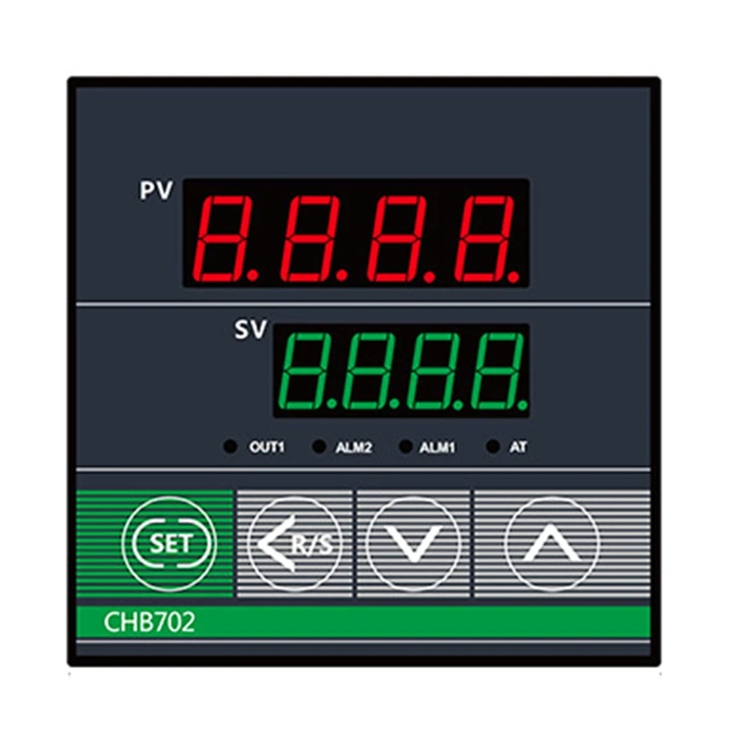 Dual Output SSR+Relay CHB702 Thermostat Digital Display Intelligent Universal Input Temperature Controller 220V
Dual Output SSR+Relay CHB702 Thermostat Digital Display Intelligent Universal Input Temperature Controller 220V