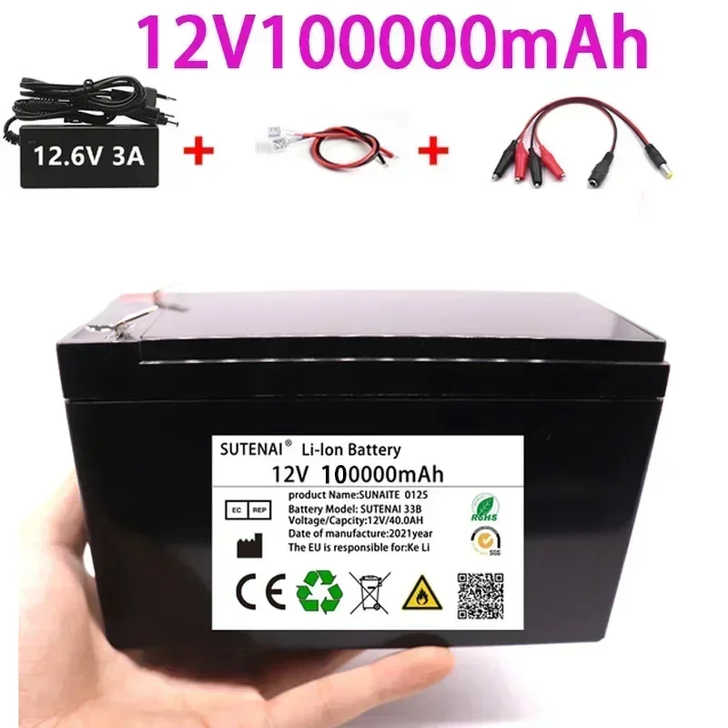 New Li Ion 18650 Electric Vehicle Lithium Ion Battery Pack 3S 12V 50Ah 100Ah Built-in BMS 30A High Current Suitable For Sprayer
New Li Ion 18650 Electric Vehicle Lithium Ion Battery Pack 3S 12V 50Ah 100Ah Built-in BMS 30A High Current Suitable For Sprayer