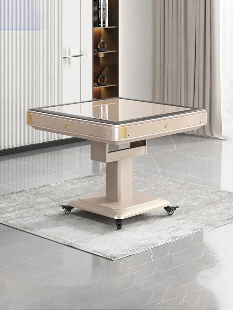 Advanced Ultrathin Dining Table Fold Tempered Glass Study Work Mahjong Table Home Relaxation Mesa De Comedor Home Furniture LVMC
Advanced Ultrathin Dining Table Fold Tempered Glass Study Work Mahjong Table Home Relaxation Mesa De Comedor Home Furniture LVMC