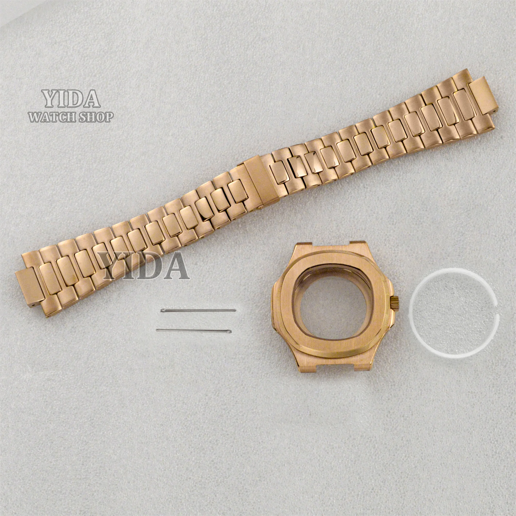 41MM Watch Case Stainless Steel Band Sapphire Crystal Waterproof For Nautilus NH35 Automatic Movement Fit 30.5mm Luminous Dial
41MM Watch Case Stainless Steel Band Sapphire Crystal Waterproof For Nautilus NH35 Automatic Movement Fit 30.5mm Luminous Dial
