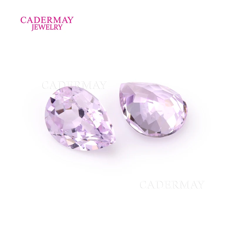 Светло-фиолетовый алюминиевый гранат Yttrium 6x8 мм 1,6 карата грушевидной огранки, выращенные в лаборатории YAG, свободные фиолетовые драгоценные камни для изготовления ювелирных изделий 
Светло-фиолетовый алюминиевый гранат Yttrium 6x8 мм 1,6 карата грушевидной огранки, выращенные в лаборатории YAG, свободные фиолетовые драгоценные камни для изготовления ювелирных изделий
