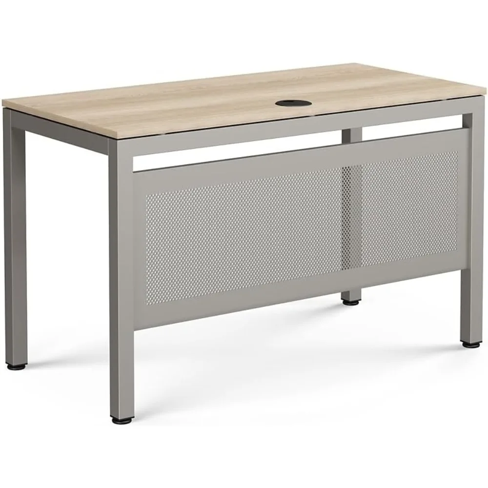 Sturdy Espresso Laminate Executive Computer Desk with Steel Frame - Modern Office Desk
Sturdy Espresso Laminate Executive Computer Desk with Steel Frame - Modern Office Desk