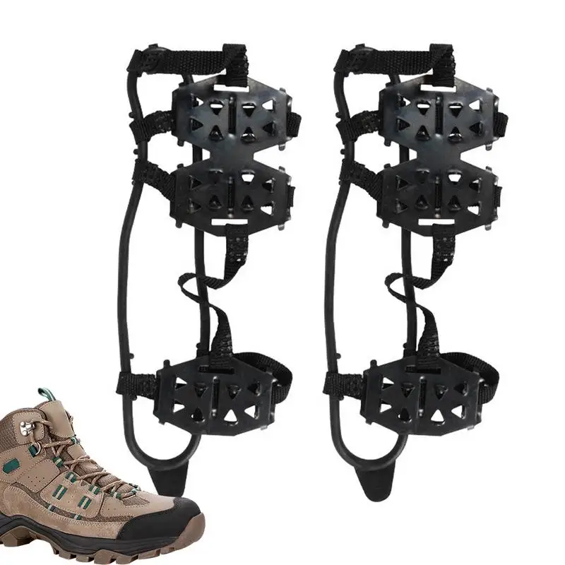 Ice Cleats For Shoes And Boots Anti-Skid Gripper Spikes 24 Spikes Ice Cleats Anti-Slip Walking Snow Grips Steel Climbing
Ice Cleats For Shoes And Boots Anti-Skid Gripper Spikes 24 Spikes Ice Cleats Anti-Slip Walking Snow Grips Steel Climbing