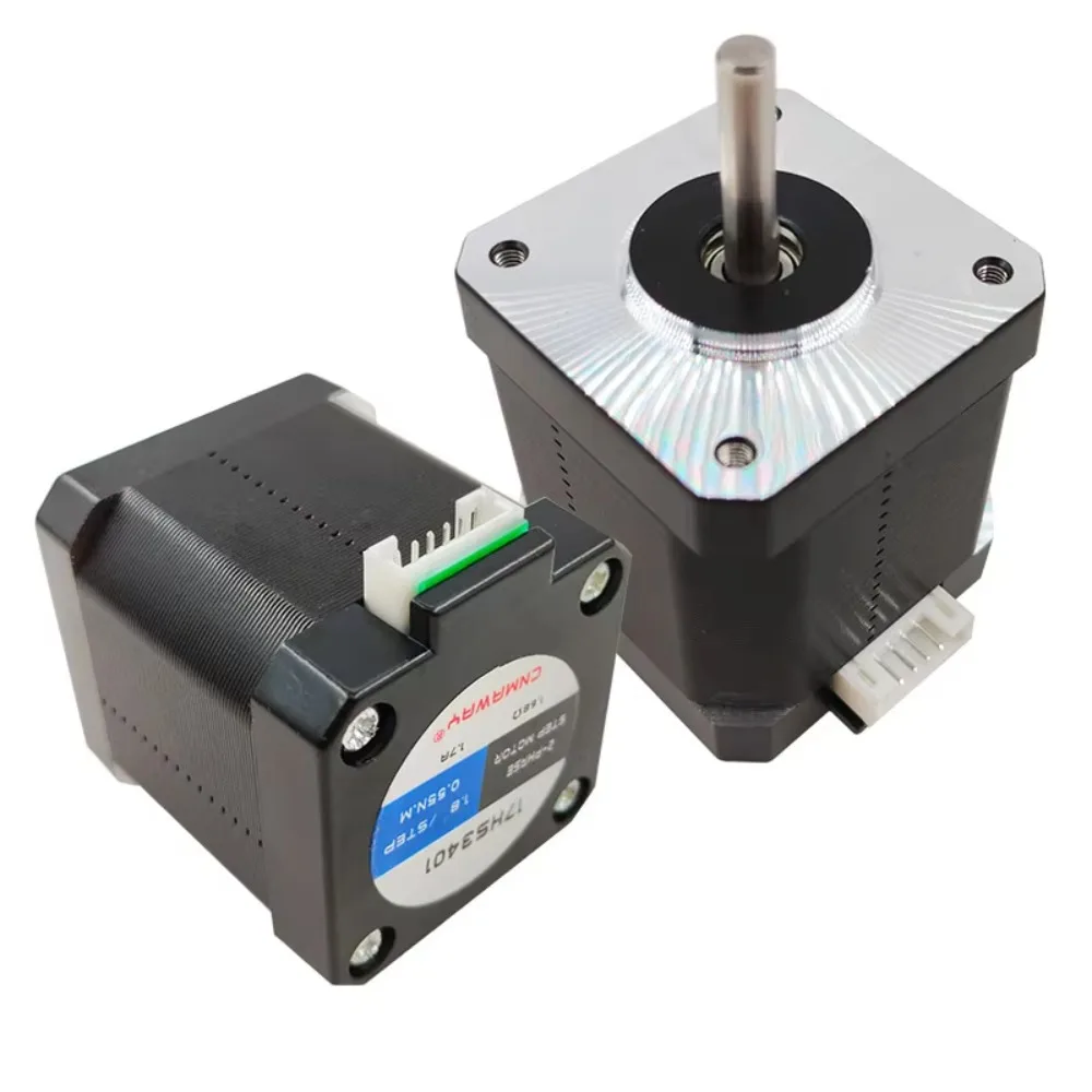 Motor paso a paso 42BYGH48 Nema17, 2 fases, 4 conductores, 48MM, alto par, bajo ruido, Motor 42 pasos para impresora 3D
Motor paso a paso 42BYGH48 Nema17, 2 fases, 4 conductores, 48MM, alto par, bajo ruido, Motor 42 pasos para impresora 3D