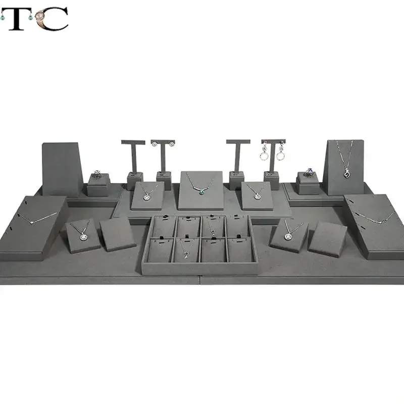 Gray Microfiber Jewelry Storage Display Rack Ring Earrings Display Rack Necklace Pendant Bracelet Storage Rack
Gray Microfiber Jewelry Storage Display Rack Ring Earrings Display Rack Necklace Pendant Bracelet Storage Rack