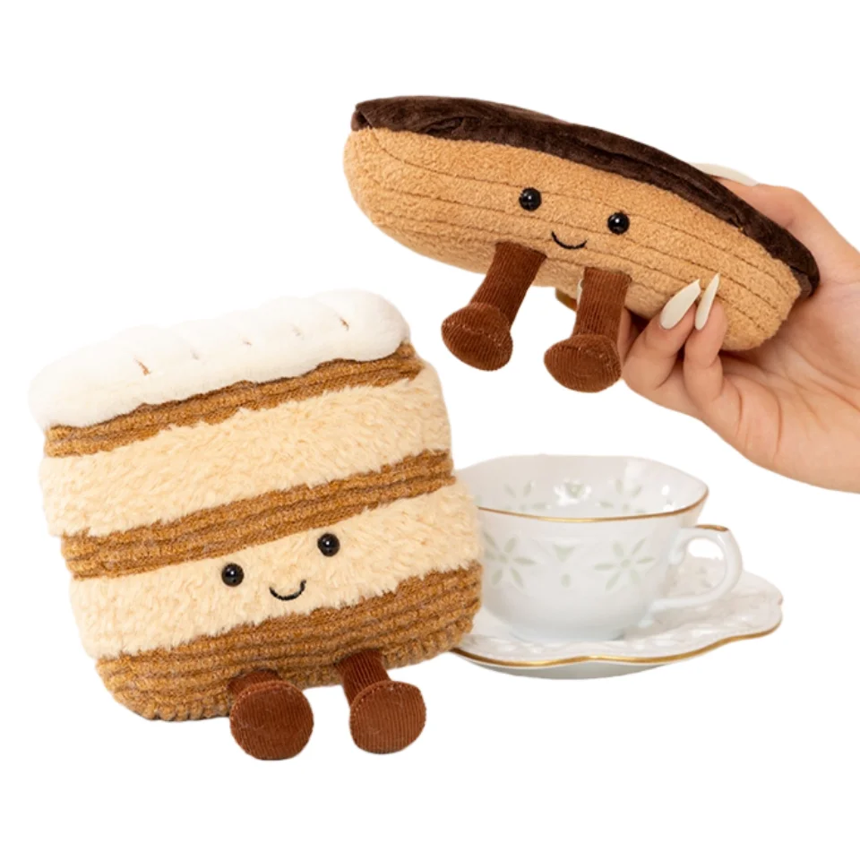 Милый торт, эклер, плюшевые игрушки, мягкие игрушки для детей и взрослых, кавайный десерт, тематический домашний декор, подарок, обнимаемый коллекционный плюш
Милый торт, эклер, плюшевые игрушки, мягкие игрушки для детей и взрослых, кавайный десерт, тематический домашний декор, подарок, обнимаемый коллекционный плюш