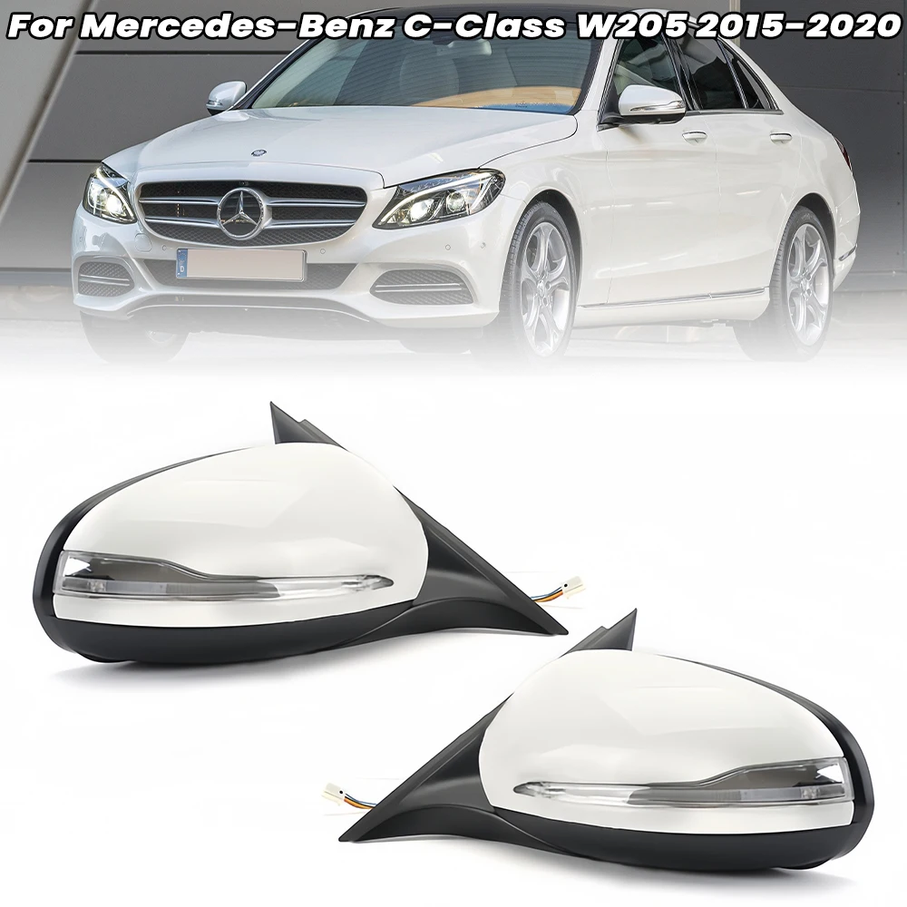 Боковое зеркало в сборе для Mercedes-Benz C-Class W205 2015-2020, белое правое без слепых зон, дверное зеркало, автомобильные аксессуары
Боковое зеркало в сборе для Mercedes-Benz C-Class W205 2015-2020, белое правое без слепых зон, дверное зеркало, автомобильные аксессуары