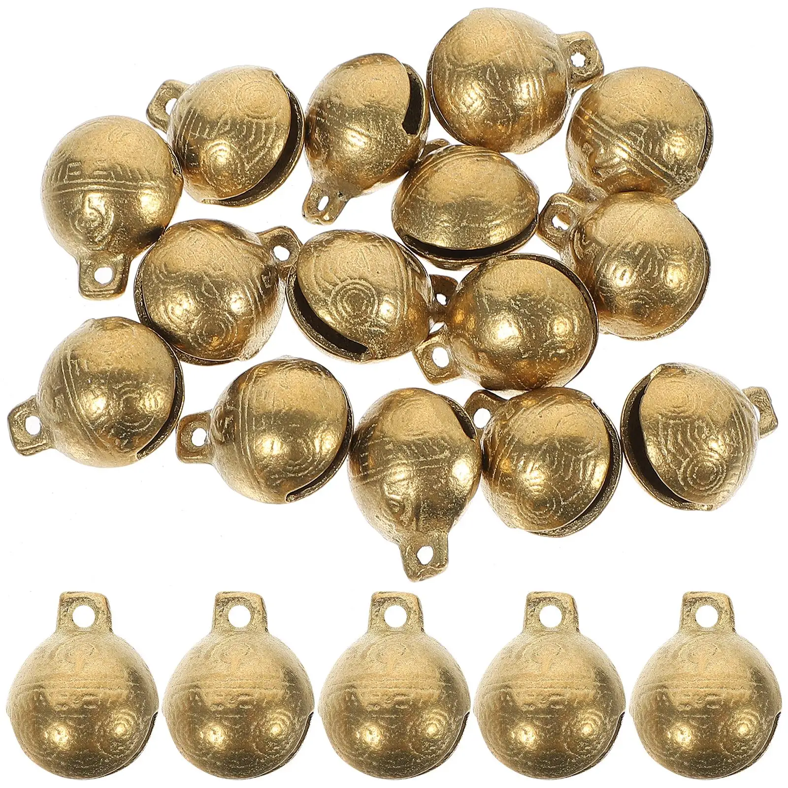 20 Pcs Ancient Tiger Head Bell Bells for Crafts DIY Garland Pets Hanging Festival Garlands Small Ornaments Charm Copper
20 Pcs Ancient Tiger Head Bell Bells for Crafts DIY Garland Pets Hanging Festival Garlands Small Ornaments Charm Copper