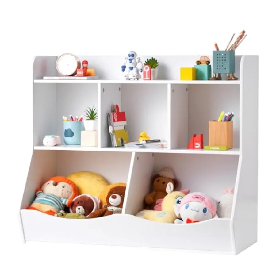 Wood Kid Storage Cubby, Toy Storage Organizer with Bookshelf, Wood Toy Storage Cabinet, Book Toy Shelf for Room, Playroom, Kind
Wood Kid Storage Cubby, Toy Storage Organizer with Bookshelf, Wood Toy Storage Cabinet, Book Toy Shelf for Room, Playroom, Kind