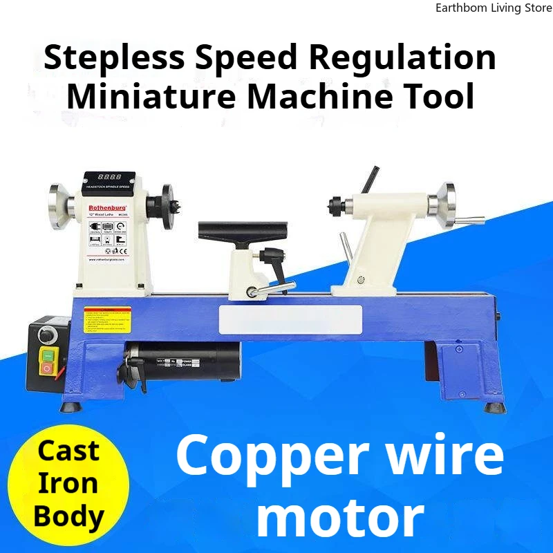 Multi-functional Mini Lathe Buddha Polishing Bench Mini Lathe Variable Speed Commercial Machinery Tornio Compatto ZY60XXCC
Multi-functional Mini Lathe Buddha Polishing Bench Mini Lathe Variable Speed Commercial Machinery Tornio Compatto ZY60XXCC