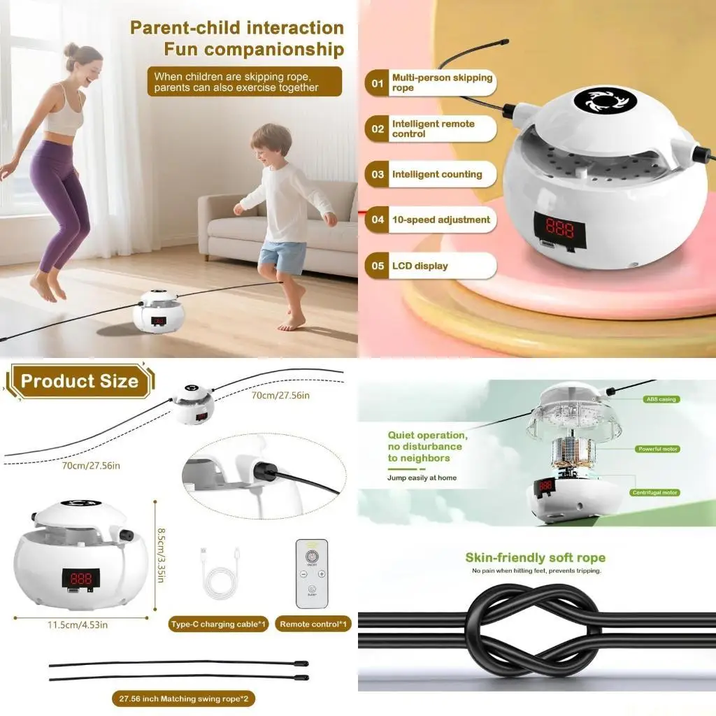 M5TC легкая скакалка для фитнеса, оборудование для упражнений, регулируемая электрическая скакалка, детская спортивная игрушка
M5TC легкая скакалка для фитнеса, оборудование для упражнений, регулируемая электрическая скакалка, детская спортивная игрушка