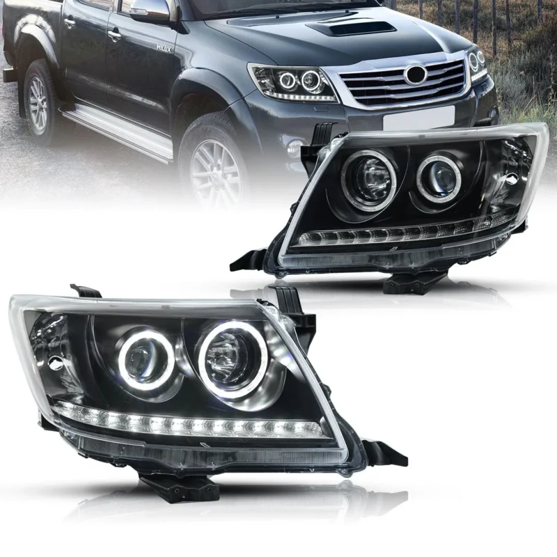 LED Headlight Bulbs for Toyota Hilux 2012-2014 LED Dual Beam Lens Running Lights DRL High Beam Headlights Assembly
LED Headlight Bulbs for Toyota Hilux 2012-2014 LED Dual Beam Lens Running Lights DRL High Beam Headlights Assembly