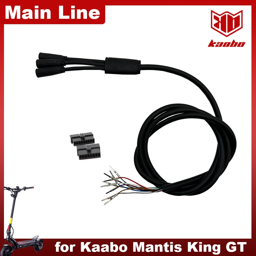 MKG Main Line 3-9 Wiring Wire Cable 9 Cores for Kaabo Mantis King GT Electric Scooter Original Parts Accessories
MKG Main Line 3-9 Wiring Wire Cable 9 Cores for Kaabo Mantis King GT Electric Scooter Original Parts Accessories