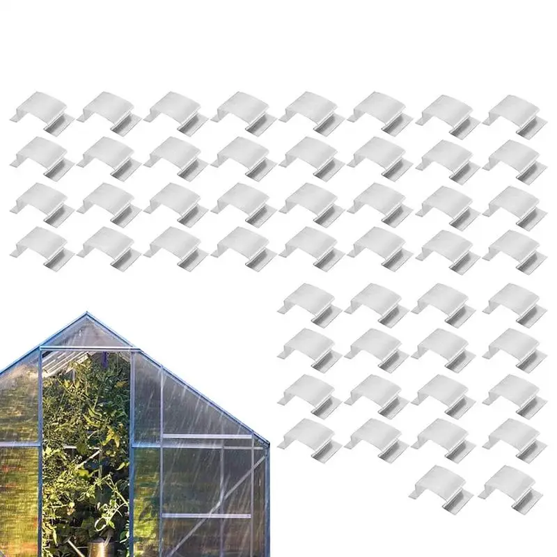 Greenhouse Clips 50 Pieces Greenhouse Glass Glazing Clips G-Shaped Spring Repair Tool Fixing Garden Accessories For Window
Greenhouse Clips 50 Pieces Greenhouse Glass Glazing Clips G-Shaped Spring Repair Tool Fixing Garden Accessories For Window