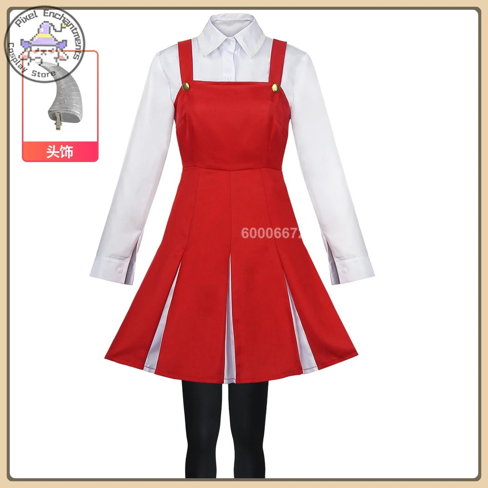 Eriri Cosplay Costume Cute Red Dress Set + Headwear Full Set High Quality Anime Clothes Halloween Comic Con Party Outfit
Eriri Cosplay Costume Cute Red Dress Set + Headwear Full Set High Quality Anime Clothes Halloween Comic Con Party Outfit