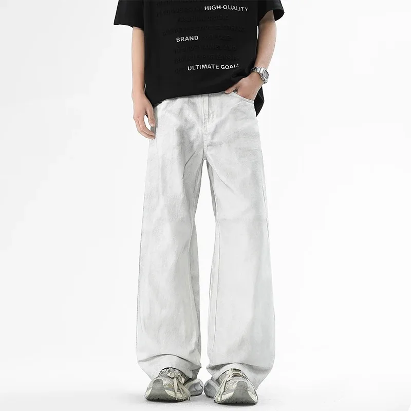 Men's Washed High Street Retro Pants Splashing Ink Color High Street New Trendy Brand Piercing Printed Jeans Mens Jeans
Men's Washed High Street Retro Pants Splashing Ink Color High Street New Trendy Brand Piercing Printed Jeans Mens Jeans