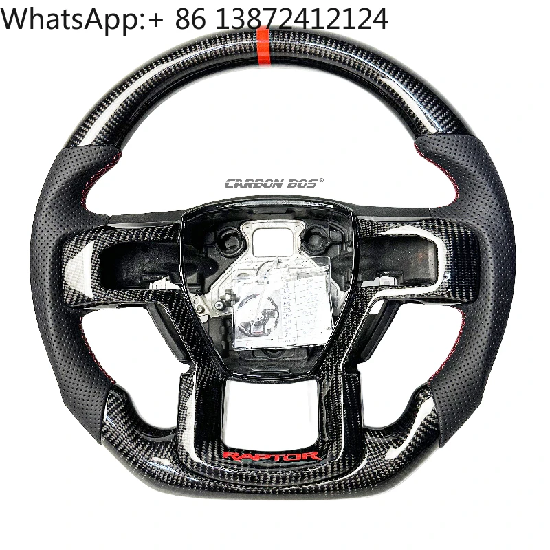 Carbon Fiber Steering Wheel for Ford Ranger Everest 2016 2017 2018 2019 2020 Auto Steering Wheel Modification and Upgrade 
Carbon Fiber Steering Wheel for Ford Ranger Everest 2016 2017 2018 2019 2020 Auto Steering Wheel Modification and Upgrade