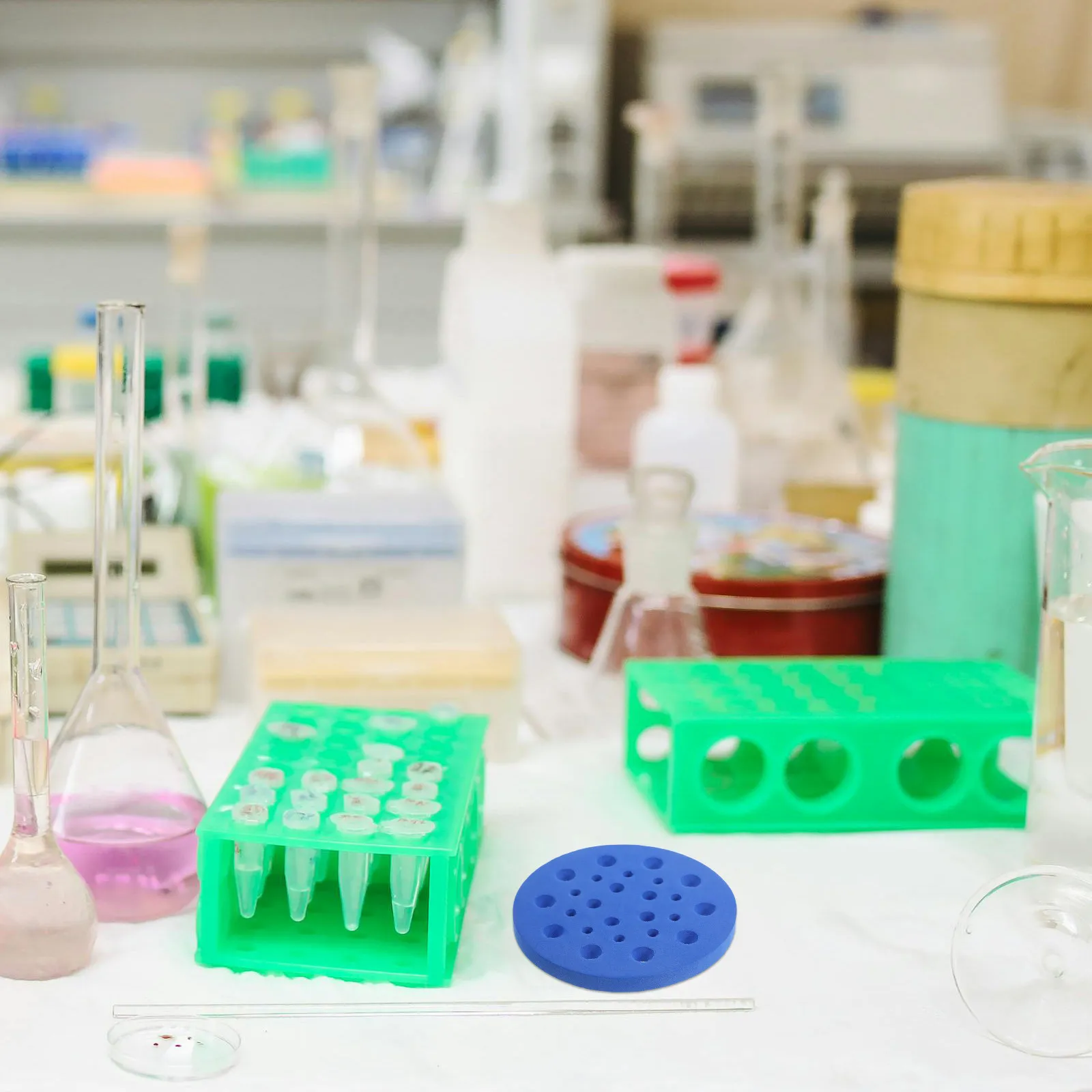 Test Rack Holder Multifunctional Centrifuge Vial Stand For Lab Use Washable Reusable Durable Space Saving Laboratory Tube
Test Rack Holder Multifunctional Centrifuge Vial Stand For Lab Use Washable Reusable Durable Space Saving Laboratory Tube