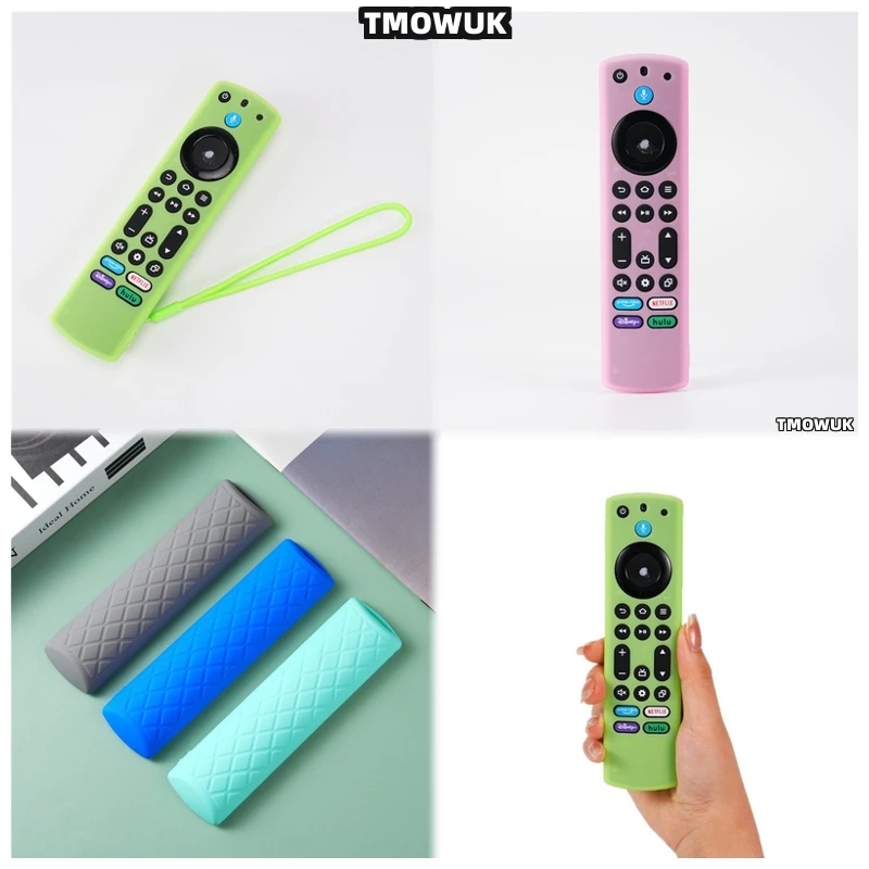 For Fire TV 4 Toshiba Insignia TV Remote Control Silicone Protective Cover Case Shockproof Anti-drop Anti-scratch
For Fire TV 4 Toshiba Insignia TV Remote Control Silicone Protective Cover Case Shockproof Anti-drop Anti-scratch