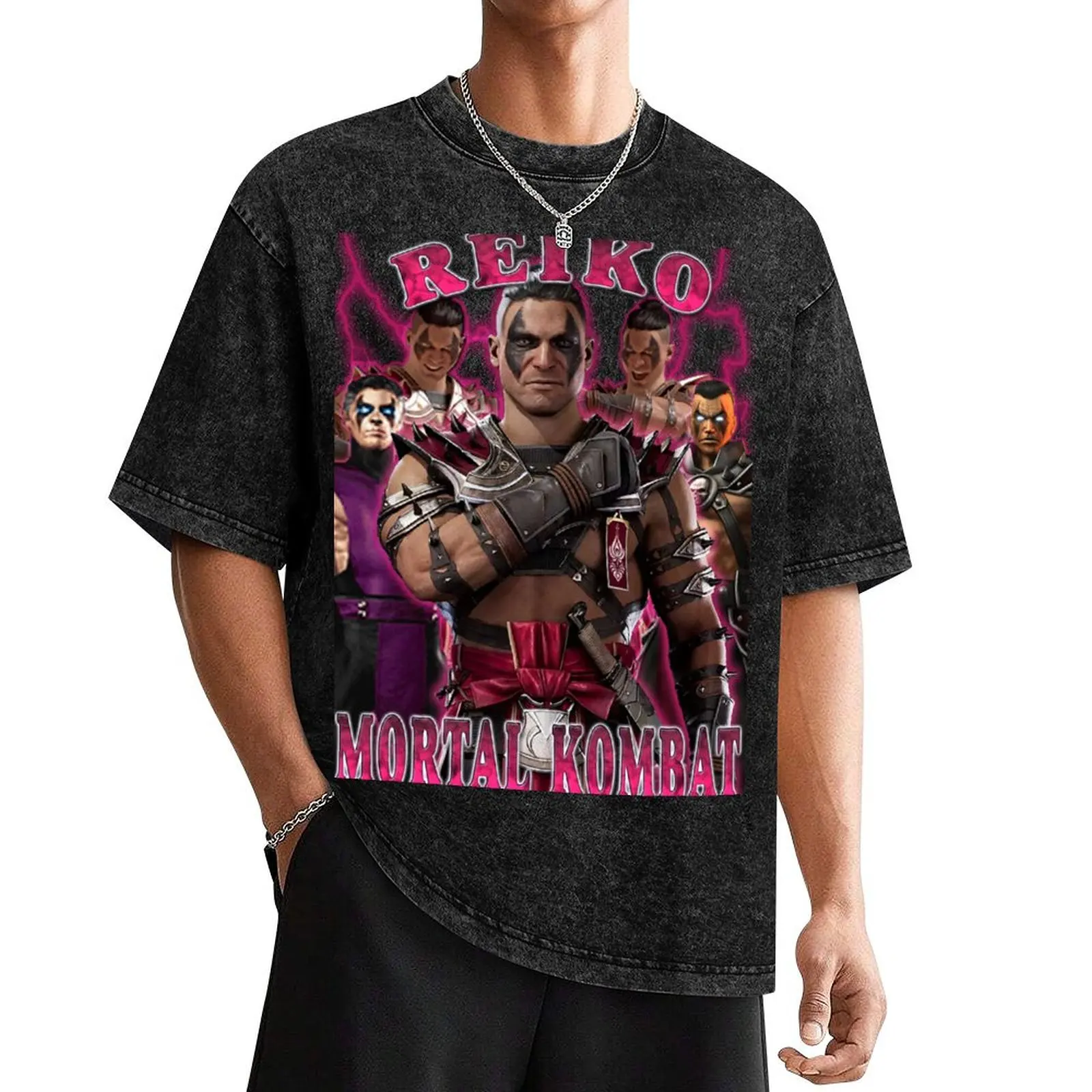 Mortal Kombat 1 - Reiko MK T-Shirt shirts graphic oversized aesthetic clothes blacks Men's cotton t-shirt
Mortal Kombat 1 - Reiko MK T-Shirt shirts graphic oversized aesthetic clothes blacks Men's cotton t-shirt