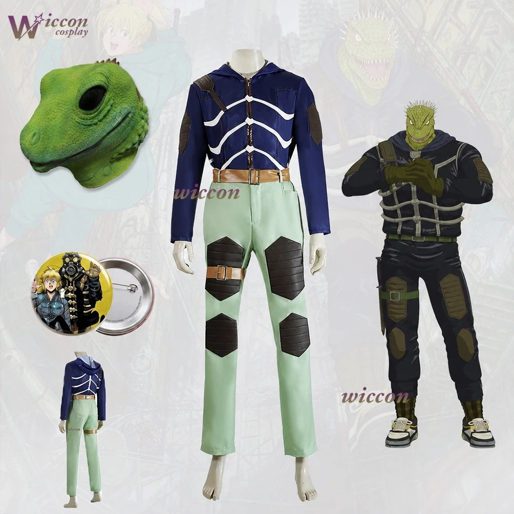 Dorohedoro Caiman Kaiman Cosplay Costume Manga Anime Men's Roleplay Full Set Pants Accessories 2026 Outfit Pants Accessories
Dorohedoro Caiman Kaiman Cosplay Costume Manga Anime Men's Roleplay Full Set Pants Accessories 2026 Outfit Pants Accessories