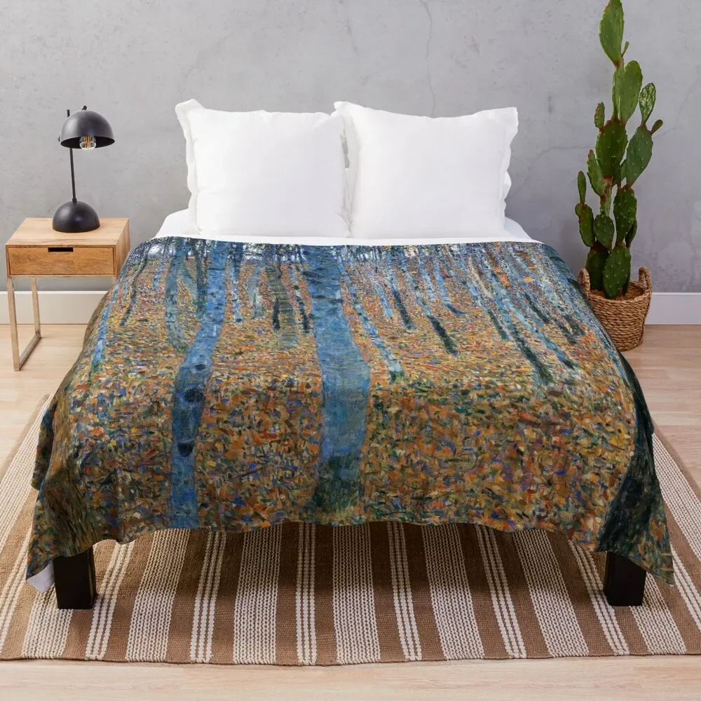 Beech Grove I - Gustav Klimt Throw Blanket Easy Care Comfortable Blanket for Couch
Beech Grove I - Gustav Klimt Throw Blanket Easy Care Comfortable Blanket for Couch