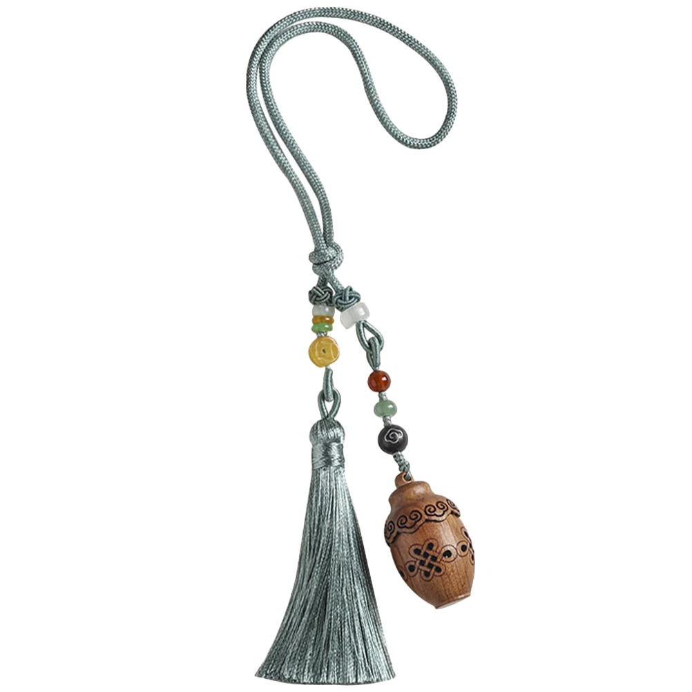 Hollowed Cloud Pattern Car Hanging Ornament Natural Jade Red Agate Sandalwood Perfume Satchel Auspicious Knot Tassel Elegant
Hollowed Cloud Pattern Car Hanging Ornament Natural Jade Red Agate Sandalwood Perfume Satchel Auspicious Knot Tassel Elegant