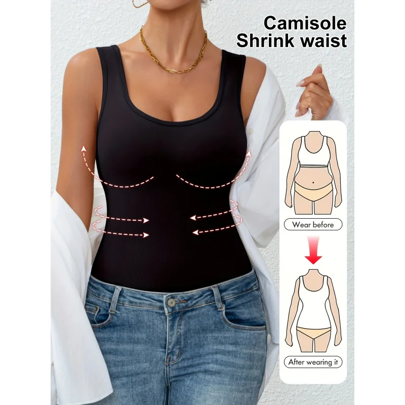 Women's Tummy Control Vest, Sleeveless Comfortable Top Shapewear And Waist Cinching Workout Wear
Women's Tummy Control Vest, Sleeveless Comfortable Top Shapewear And Waist Cinching Workout Wear