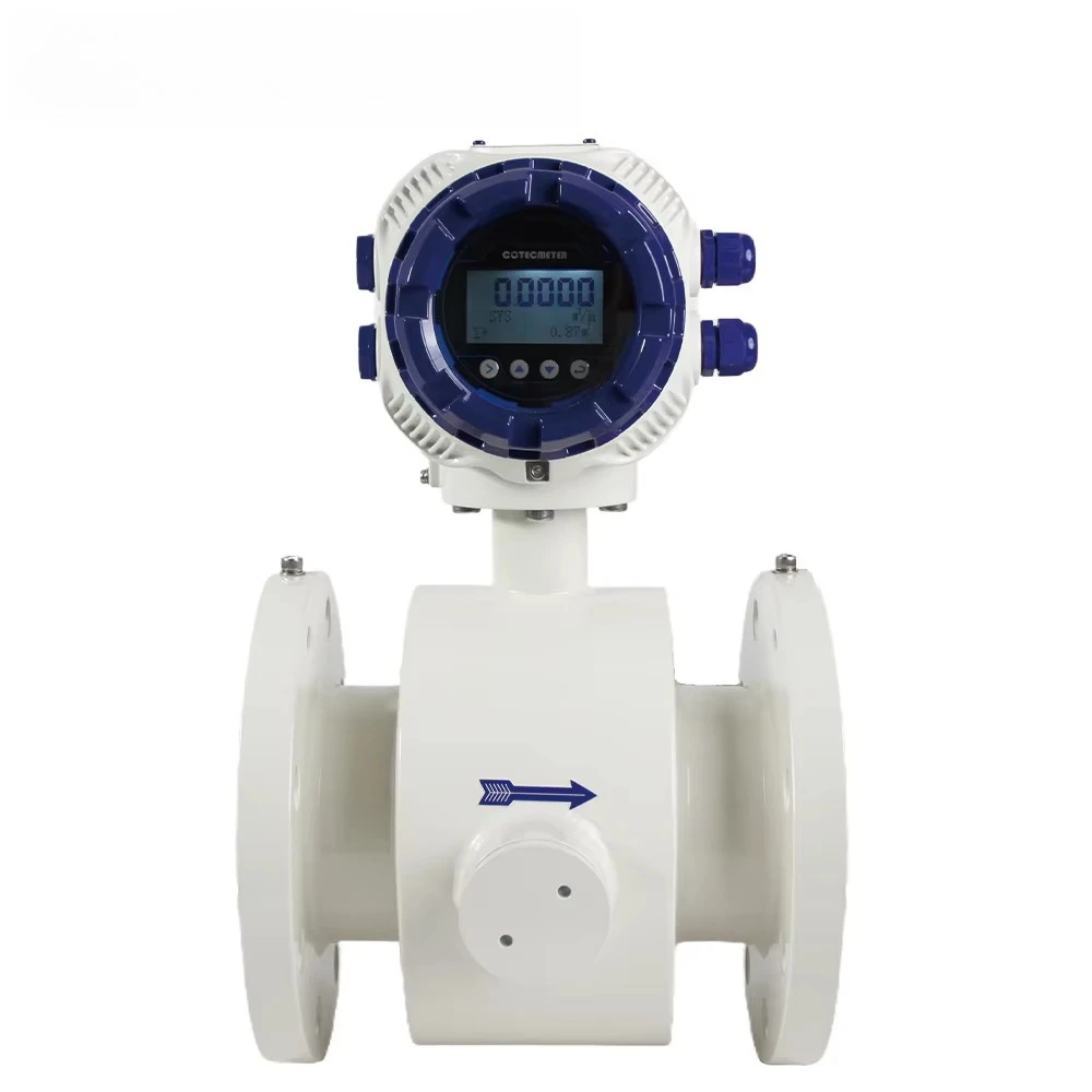 DC24V Pulse Sewage Flowmeter 0.5% Accuracy SS304 Liquid Water Electromagnetic Meters Digital LCD Display Water Oil Medium OEM
DC24V Pulse Sewage Flowmeter 0.5% Accuracy SS304 Liquid Water Electromagnetic Meters Digital LCD Display Water Oil Medium OEM