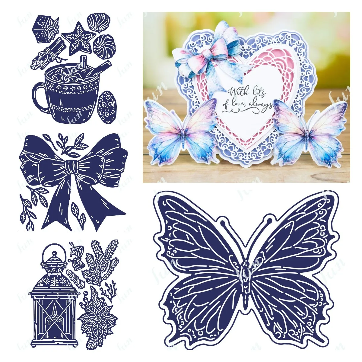Festive Lantern Die Set Metal Cutting Dies Scrapbook Diary Decoration Stencil Embossing Template DIY Greeting Card Handmade
Festive Lantern Die Set Metal Cutting Dies Scrapbook Diary Decoration Stencil Embossing Template DIY Greeting Card Handmade