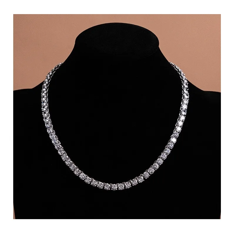 Full Diamond Zircon Necklace Sweater Chain Light Luxury High-end Personality Jewelry Fashion Jewelry Accessories Women
Full Diamond Zircon Necklace Sweater Chain Light Luxury High-end Personality Jewelry Fashion Jewelry Accessories Women
