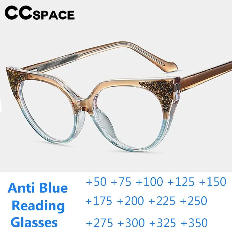 B57501 Comfortable Spring Hinge Anti Blue Light Reading Glasses Women Stylish Cat Eye Presbyopia Eyeglasses +50+100+150+200+350
B57501 Comfortable Spring Hinge Anti Blue Light Reading Glasses Women Stylish Cat Eye Presbyopia Eyeglasses +50+100+150+200+350