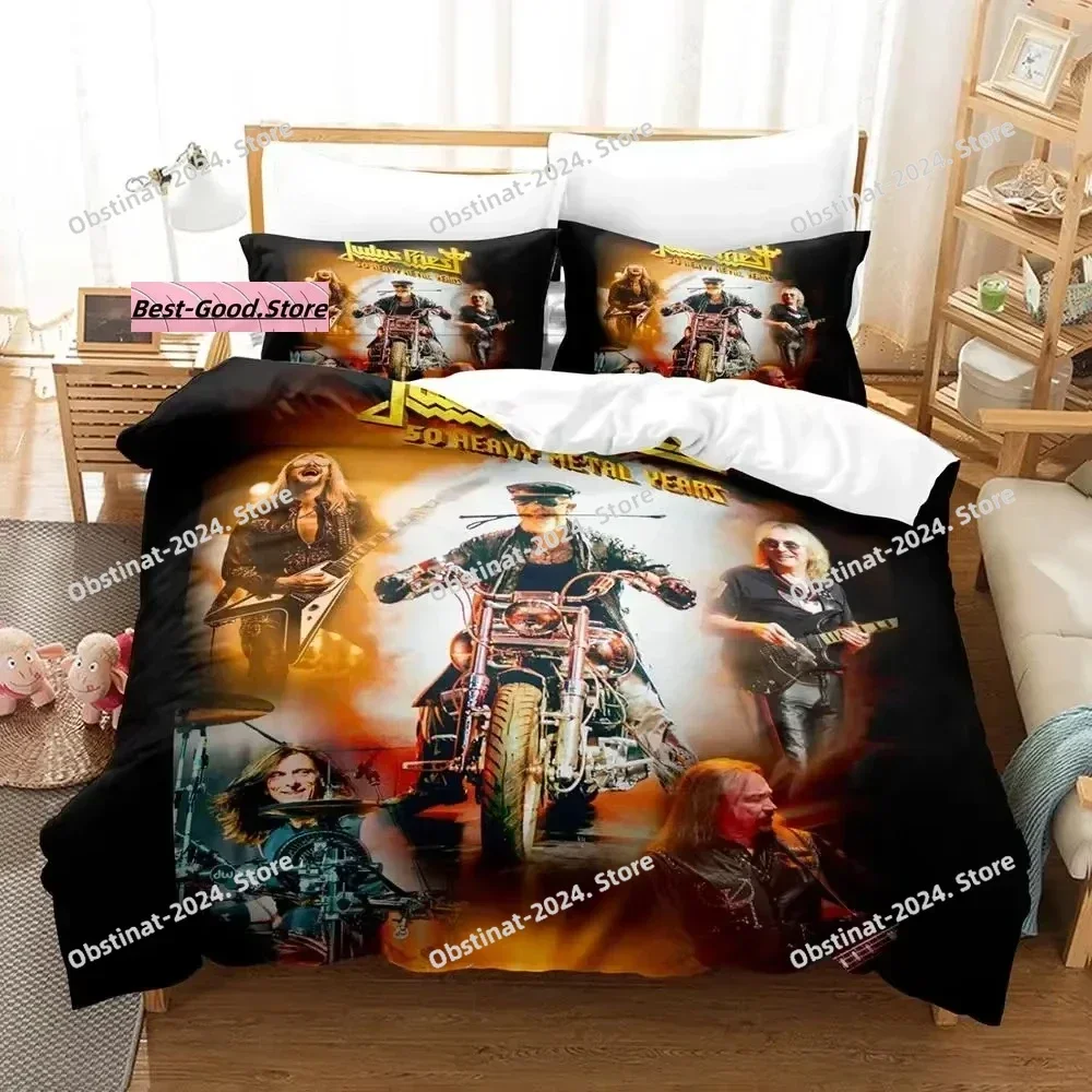 Judas Priest Bedding Set Single Twin Full Queen King Size Bed Set Aldult Kid Bedroom Duvetcover Sets 3D Print Hip Hop 2022
Judas Priest Bedding Set Single Twin Full Queen King Size Bed Set Aldult Kid Bedroom Duvetcover Sets 3D Print Hip Hop 2022