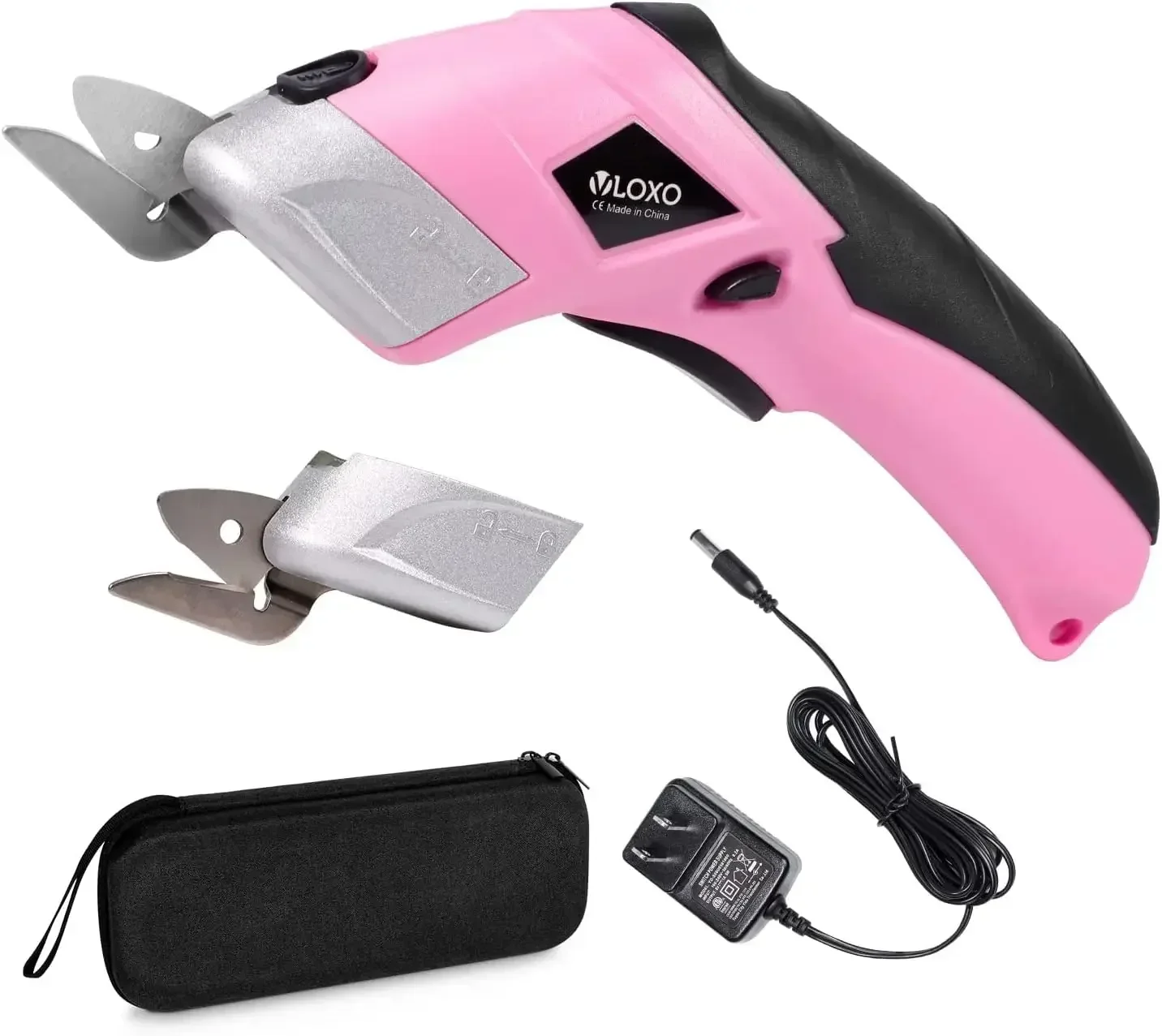 Cordless Electric Scissors Cardboard Cutter with 2 Type Blades Rechargeable Powerful Shears Cutting Tool for Fabric Electric Box
Cordless Electric Scissors Cardboard Cutter with 2 Type Blades Rechargeable Powerful Shears Cutting Tool for Fabric Electric Box