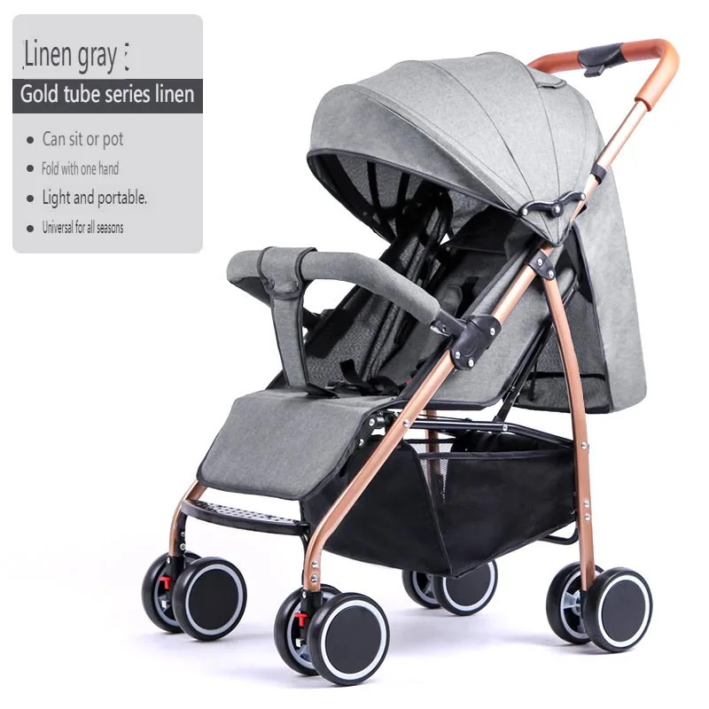 Baby Stroller With Reclining Seat, Lightweight And Foldable, 4-wheel Suspension, Suitable For Newborns And Infants
Baby Stroller With Reclining Seat, Lightweight And Foldable, 4-wheel Suspension, Suitable For Newborns And Infants