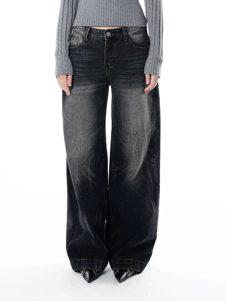 Джинсы женские Ambosc Seasonl Faionable Waed Bleach, широкие, повседневные, свободного кроя, длинные, темного цвета
Джинсы женские Ambosc Seasonl Faionable Waed Bleach, широкие, повседневные, свободного кроя, длинные, темного цвета