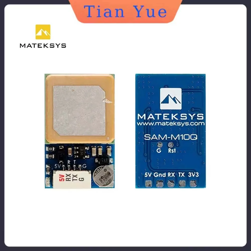 Matek Systems GNSS SAM-M10Q GPS патч-антенна 15x15x4 мм 4 ~ 9 В дальнего действия для гоночного дрона FPV
Matek Systems GNSS SAM-M10Q GPS патч-антенна 15x15x4 мм 4 ~ 9 В дальнего действия для гоночного дрона FPV
